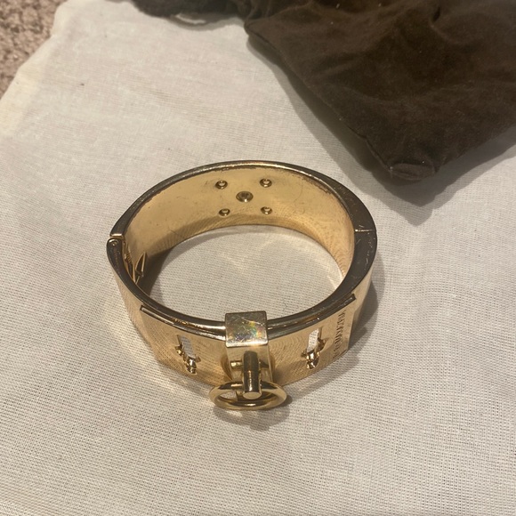 BCBG gold knocker cuff - Picture 3 of 7